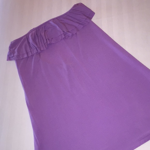 VS Lilac Ruffle Cover-up Size Small - Picture 2 of 5